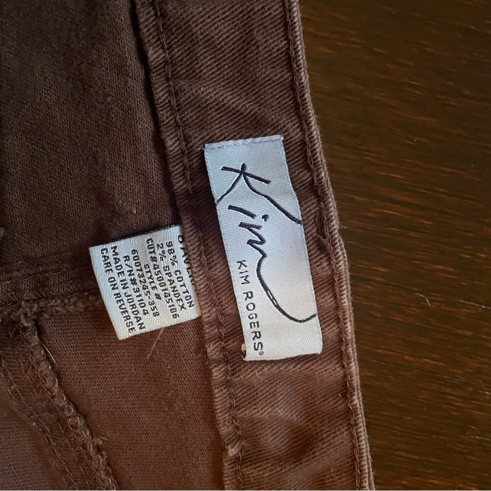 Kim Rogers Brown jeans/pants - Picture 2 of 2
